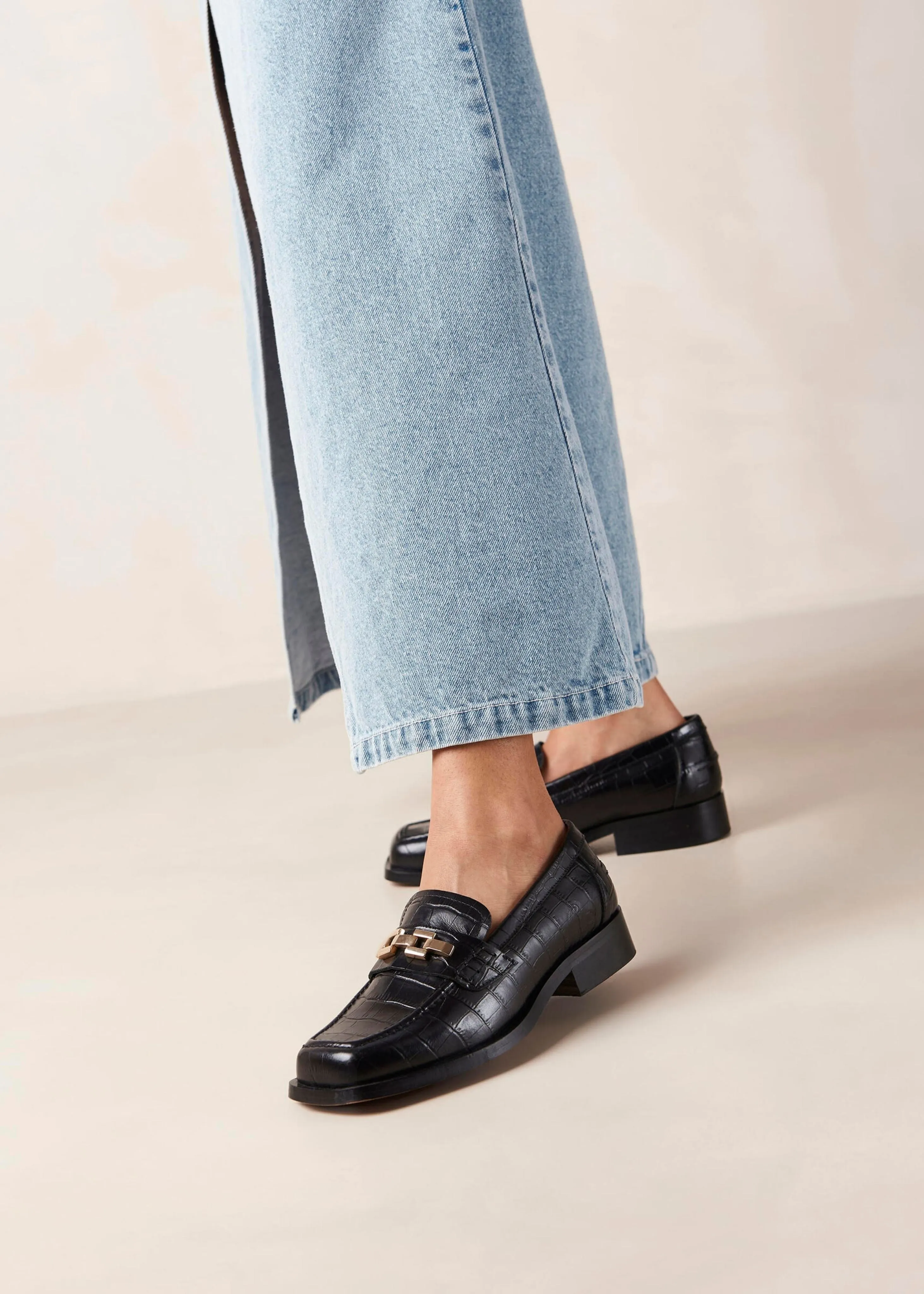 Elliot alli loafers, black