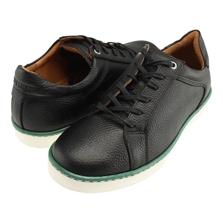 Fairway Casual Golf Sneaker in Black by T.B. Phelps