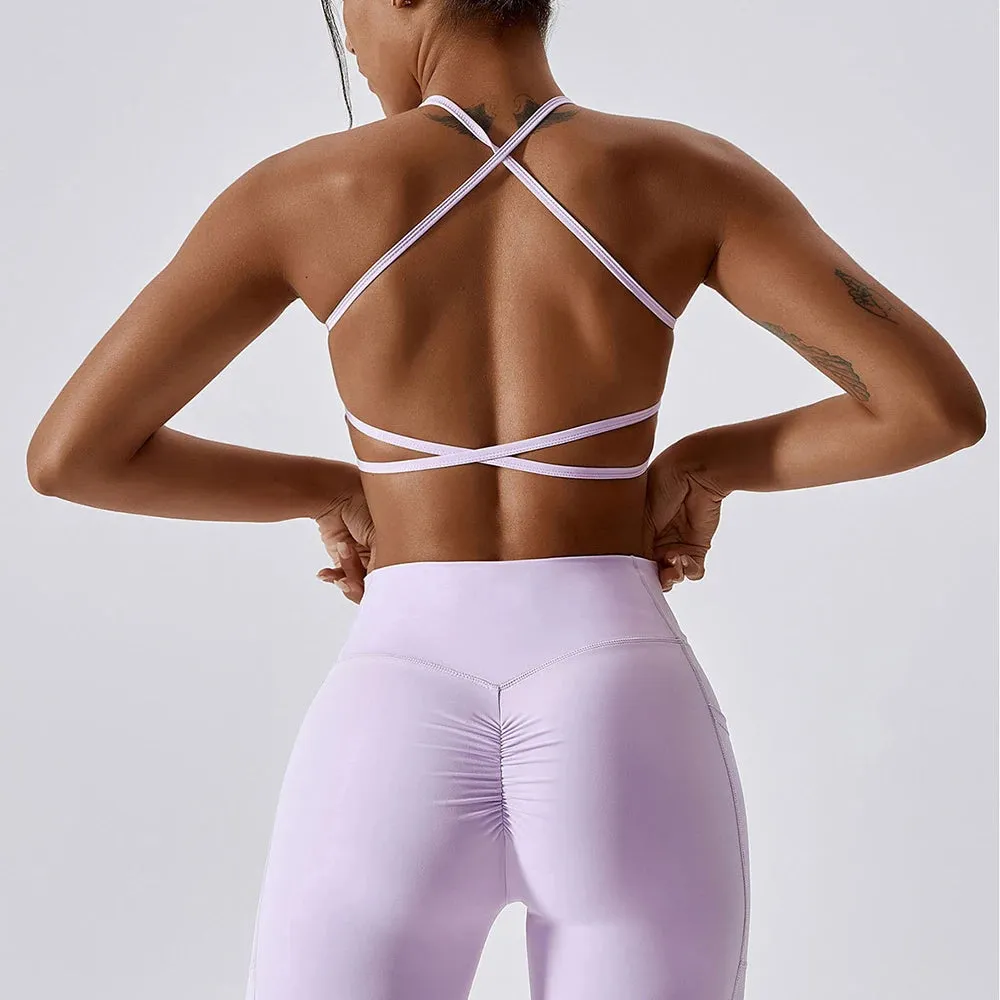 Fast Drying Nude Feeling Yoga Bra