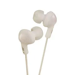 Flexible In-Ear Buds w/ In-Line Mic, Sports Ear Clip, 3.5mm, Red