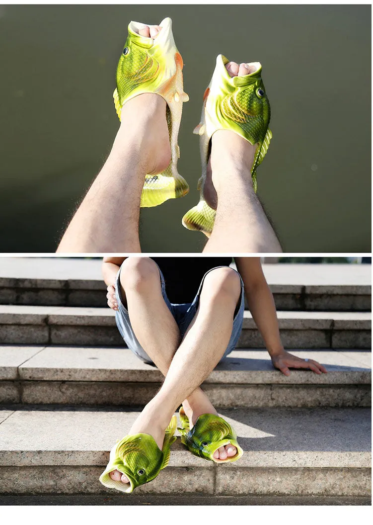 Flip Flops & Slippers: Fish Motive