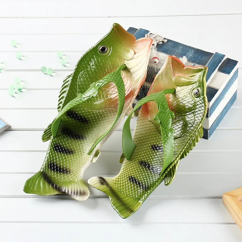 Flip Flops & Slippers: Fish Motive