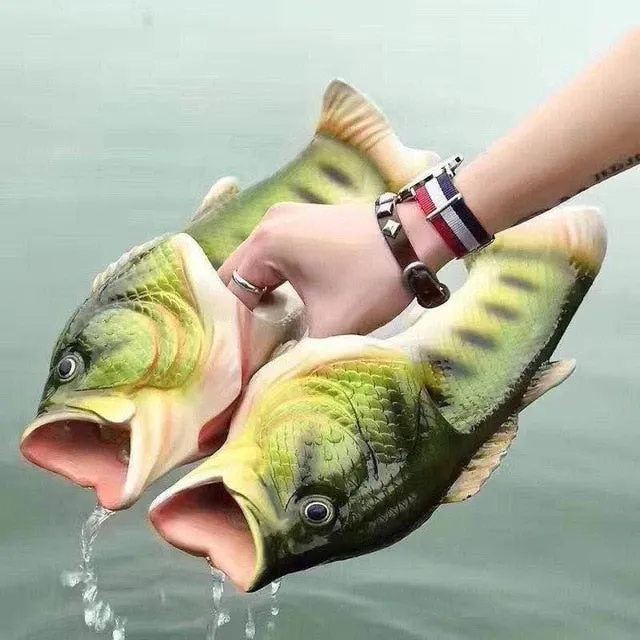 Flip Flops & Slippers: Fish Motive