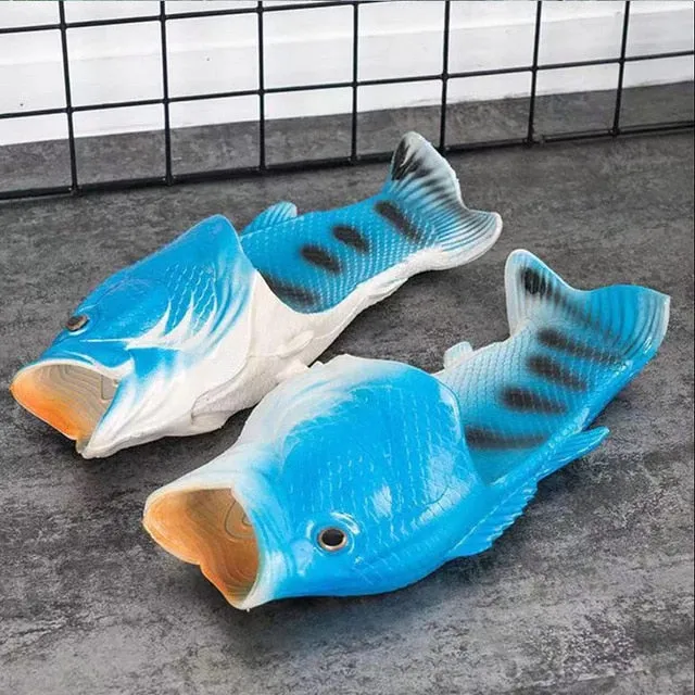 Flip Flops & Slippers: Fish Motive