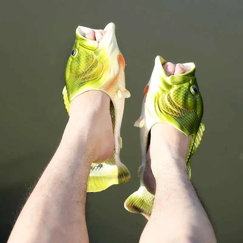 Flip Flops & Slippers: Fish Motive