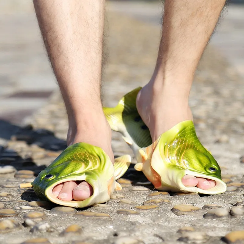 Flip Flops & Slippers: Fish Motive