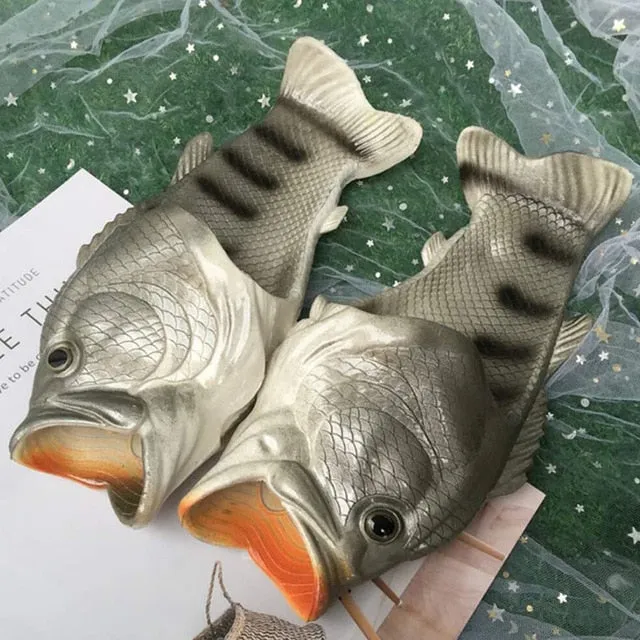 Flip Flops & Slippers: Fish Motive