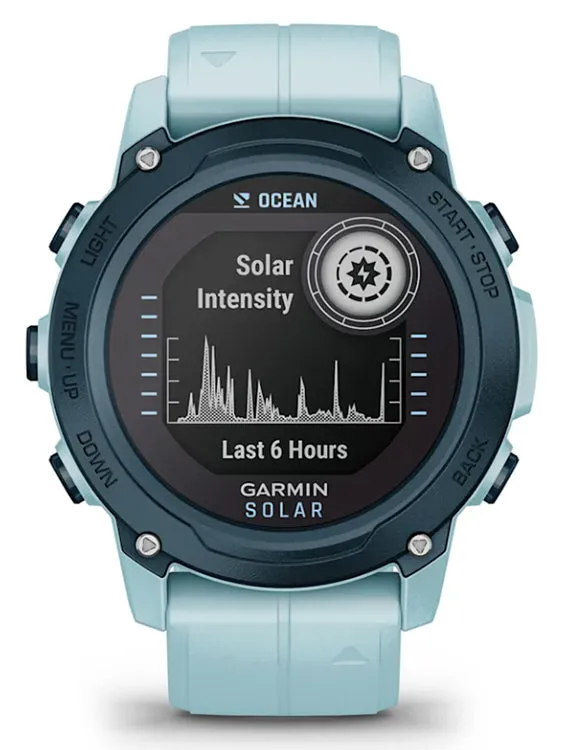 Garmin Descent G1 Solar Dive Computer - Ocean Azure