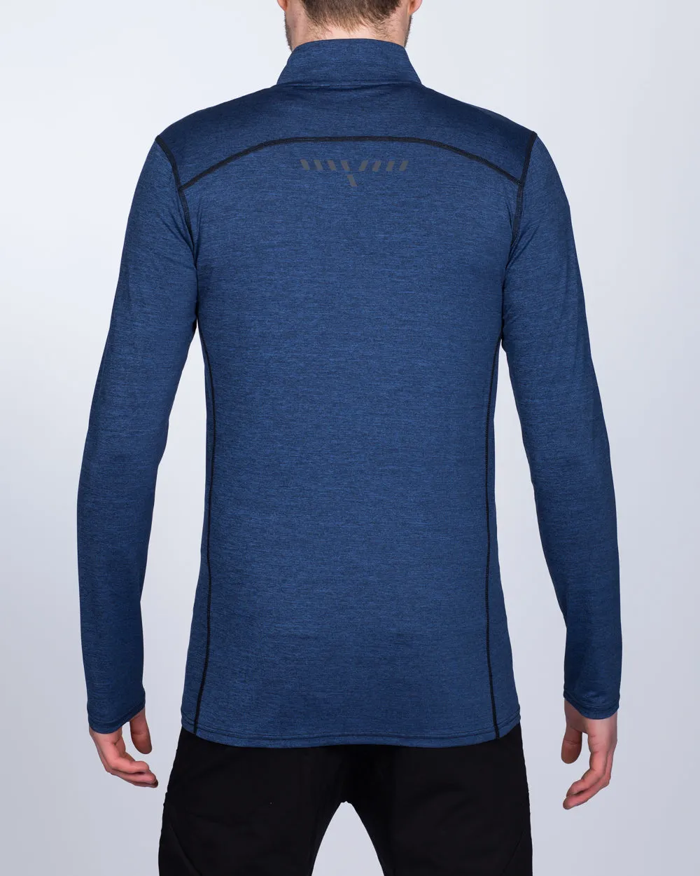 Girav Extra Tall Quarter-Zip Baselayer (estate blue)