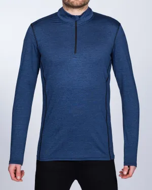 Girav Tall Quarter-Zip Baselayer (estate blue)