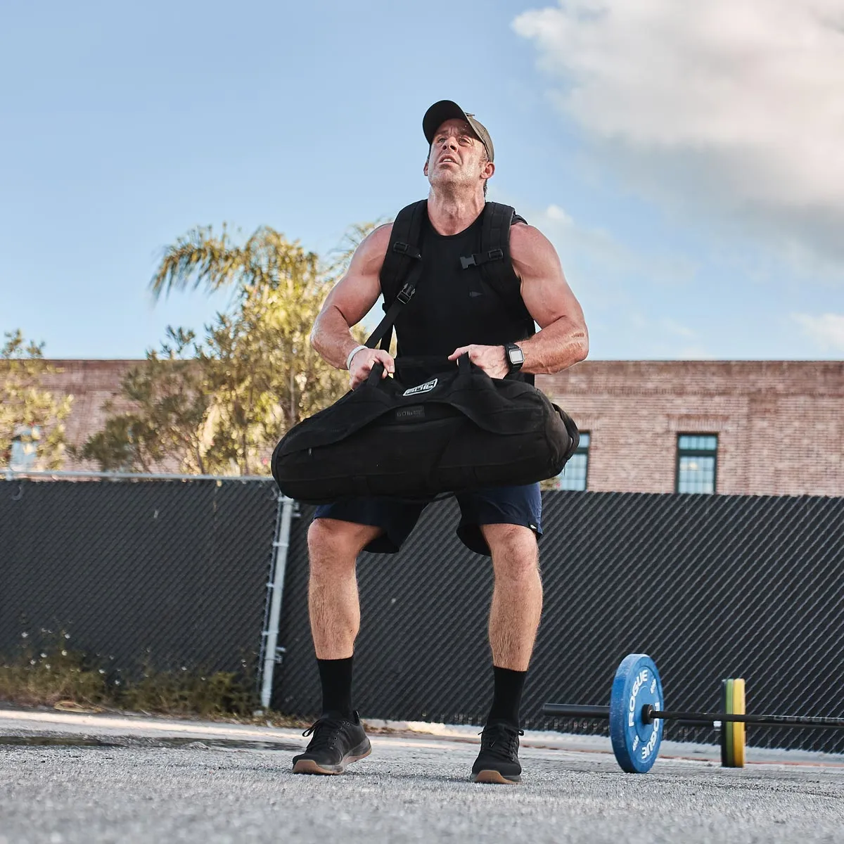 GORUCK Ballistic Trainers - Black   Gum w/ Black Reflective Spearhead