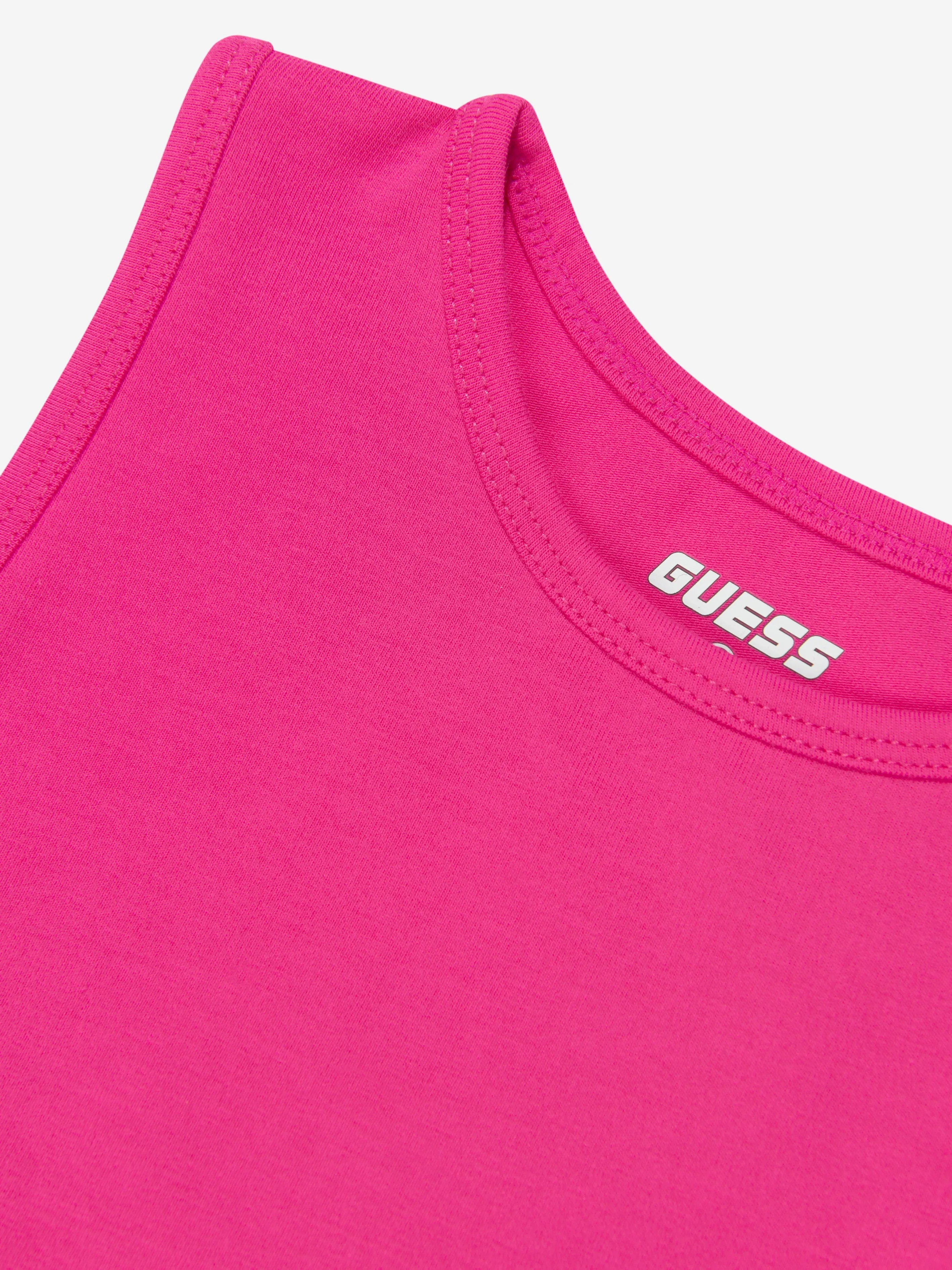 Guess Girls Active Sports Bra in Pink