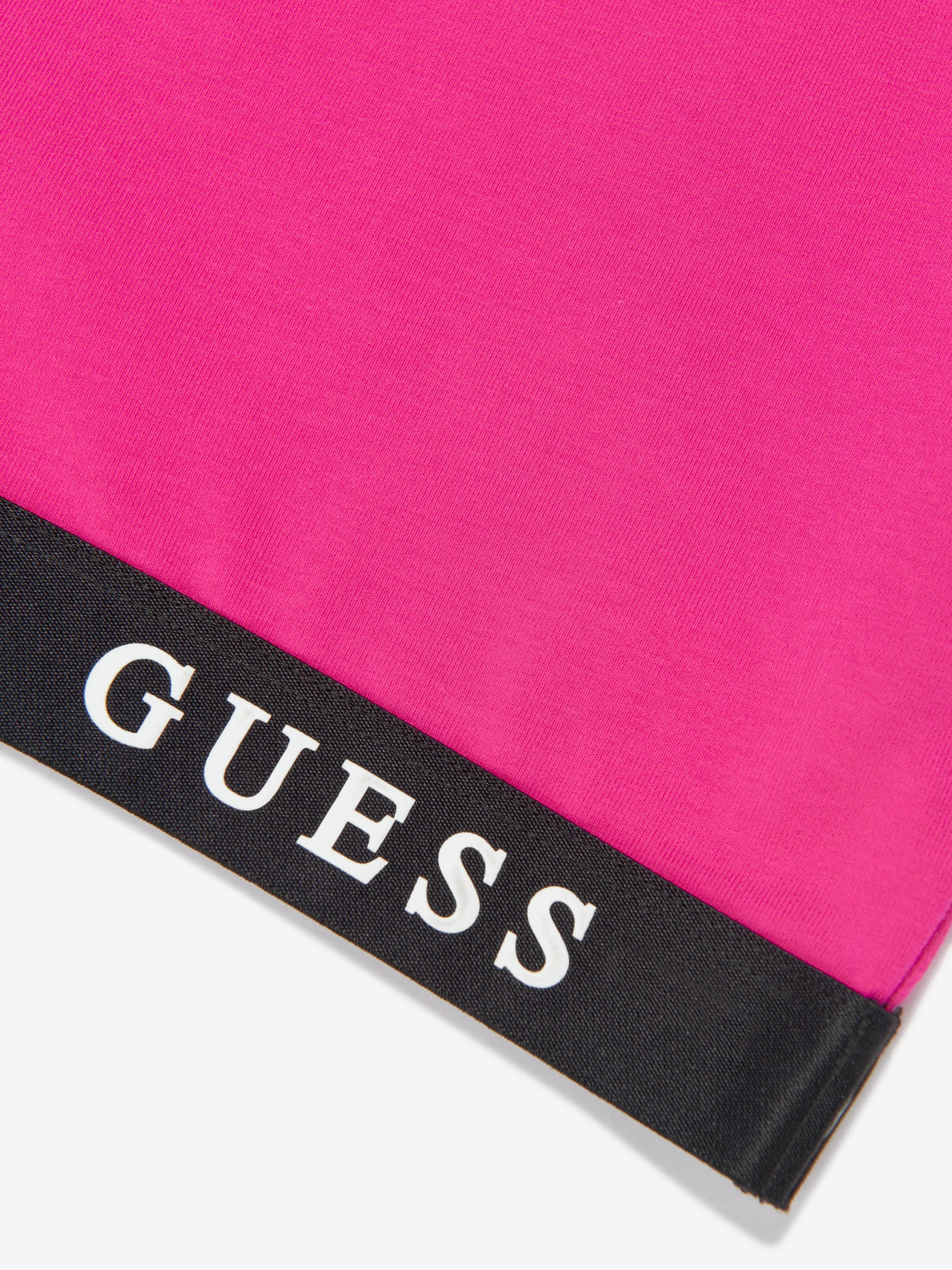 Guess Girls Active Sports Bra in Pink