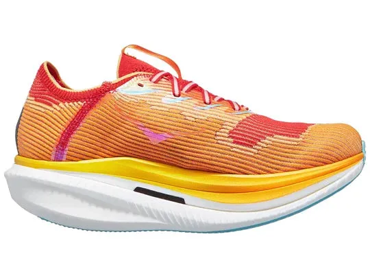 Hoka | Cielo X1 | Unisex | Cerise/Solar Flare