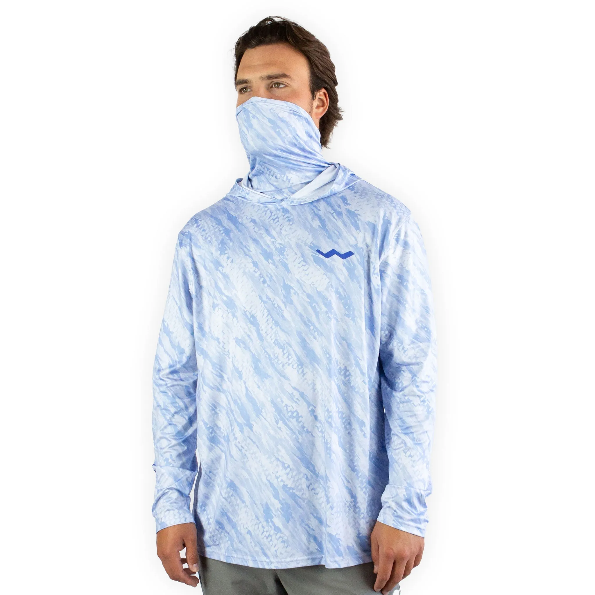 Hooded Helios Fishing Shirts with Gaiter