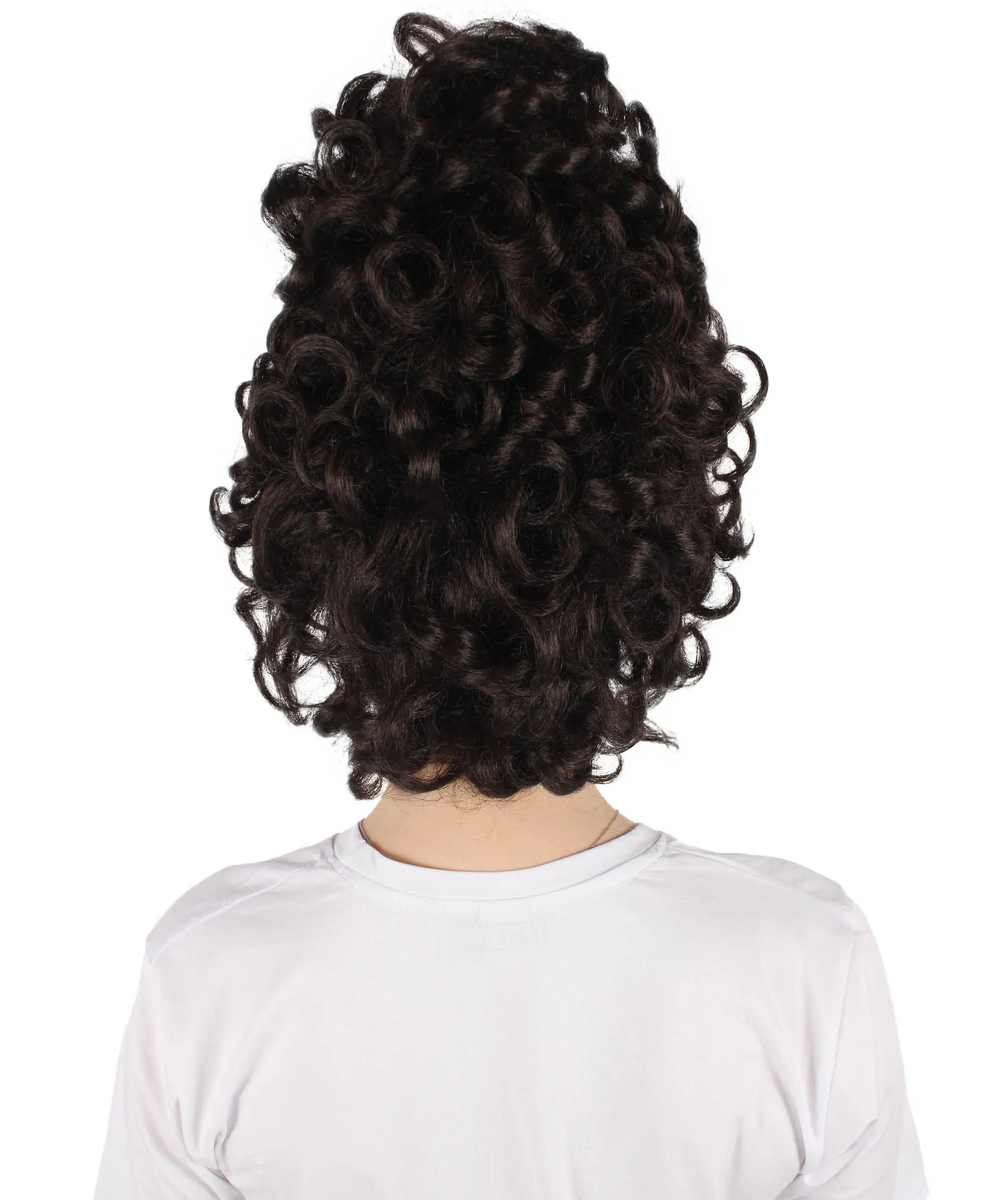 HPO Adult Women's judge wig | Synthetic Fiber | Capless Cap | Perfect for Halloween