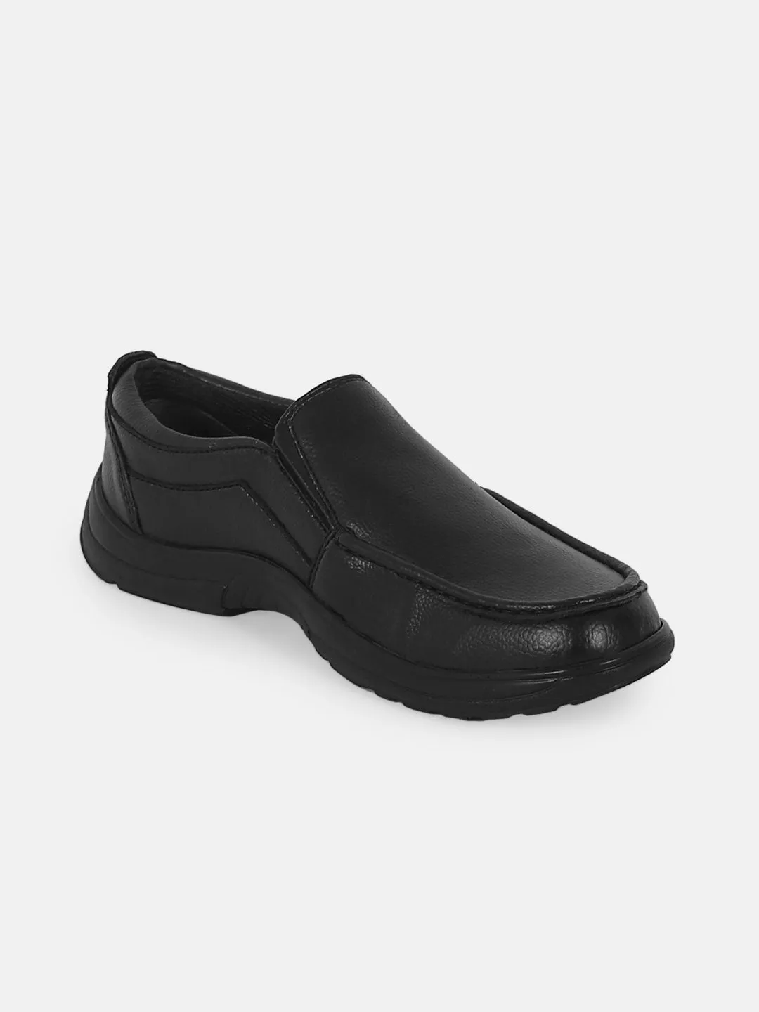 JUMP USA Mens Black SlipOn Formal Shoes