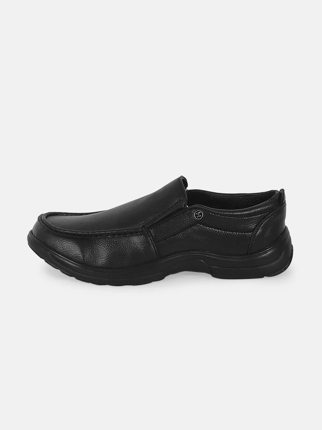 JUMP USA Mens Black SlipOn Formal Shoes