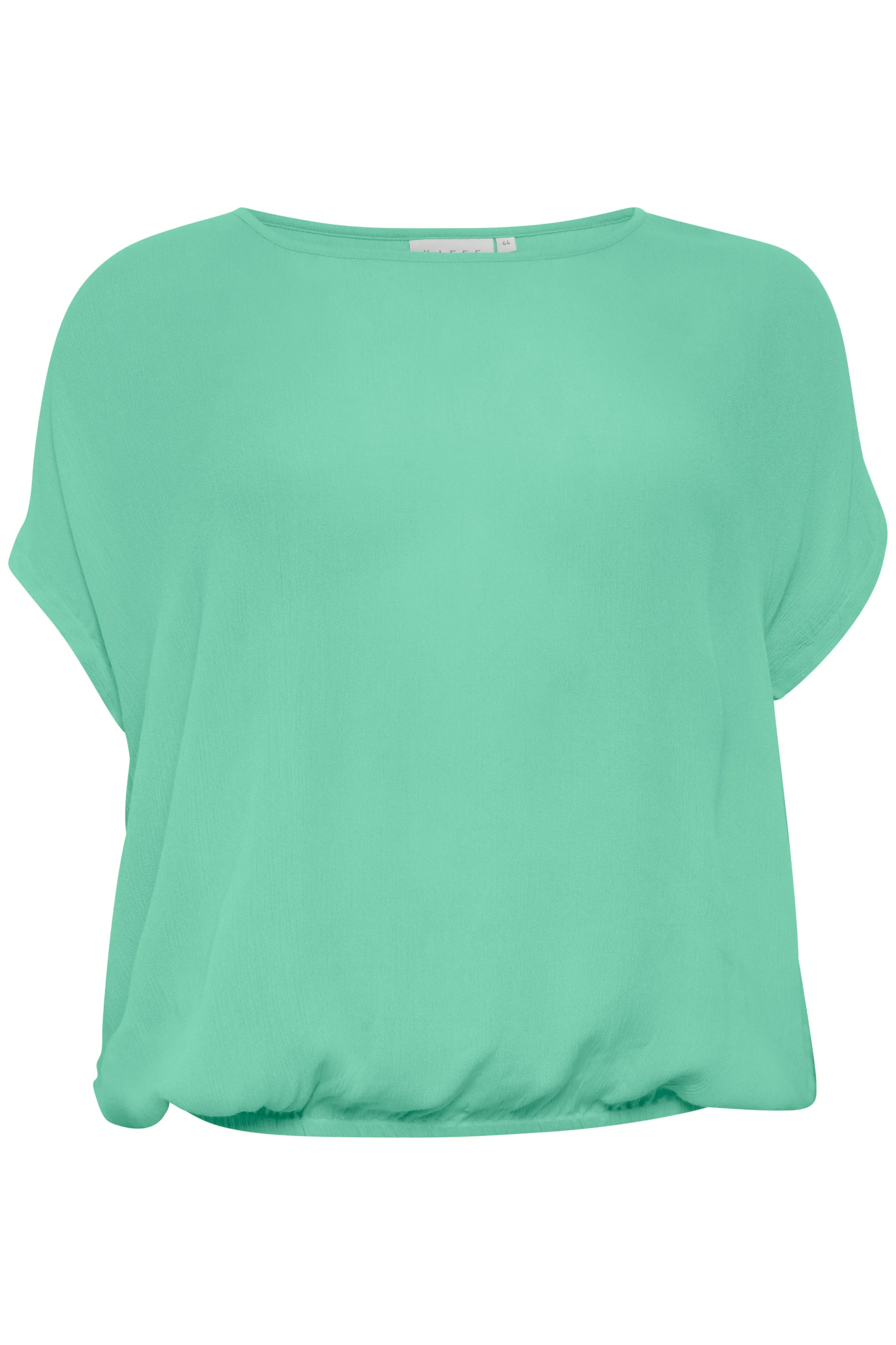 Kaffe Stanley Short Sleeve Blouse in Green