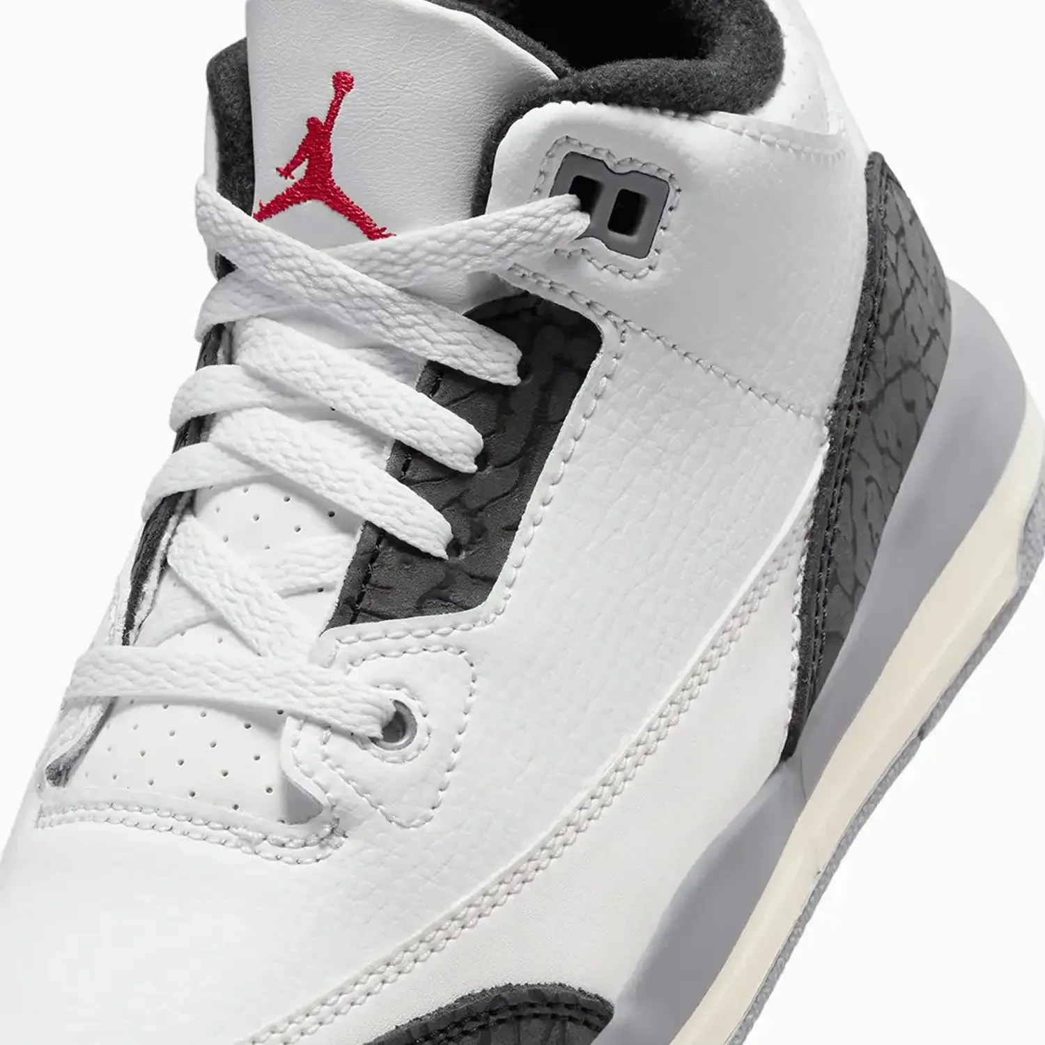 Kid's Air Jordan 3 Retro "Cement Grey" Pre School