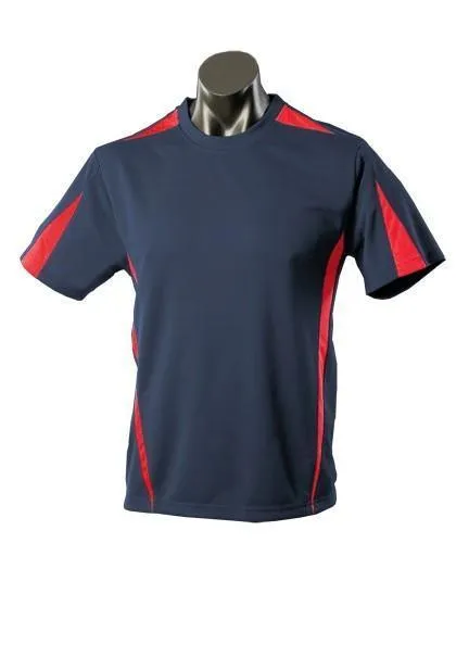 Kids Eureka Sports Tee - Navy/Red