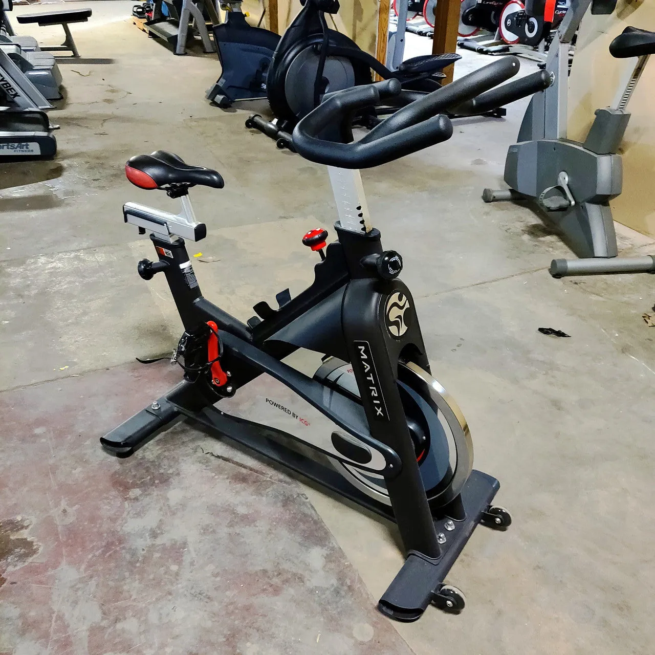 Matrix Upright Exercise Bike for Cycle Classes