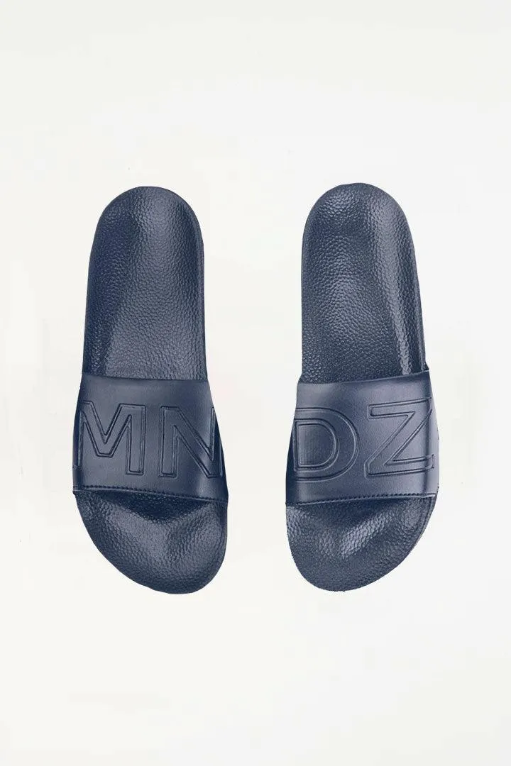 Mendeez Signature Slides - Navy Blue