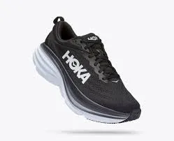 Men's Hoka Bondi 8 (Black/White) *Sale*