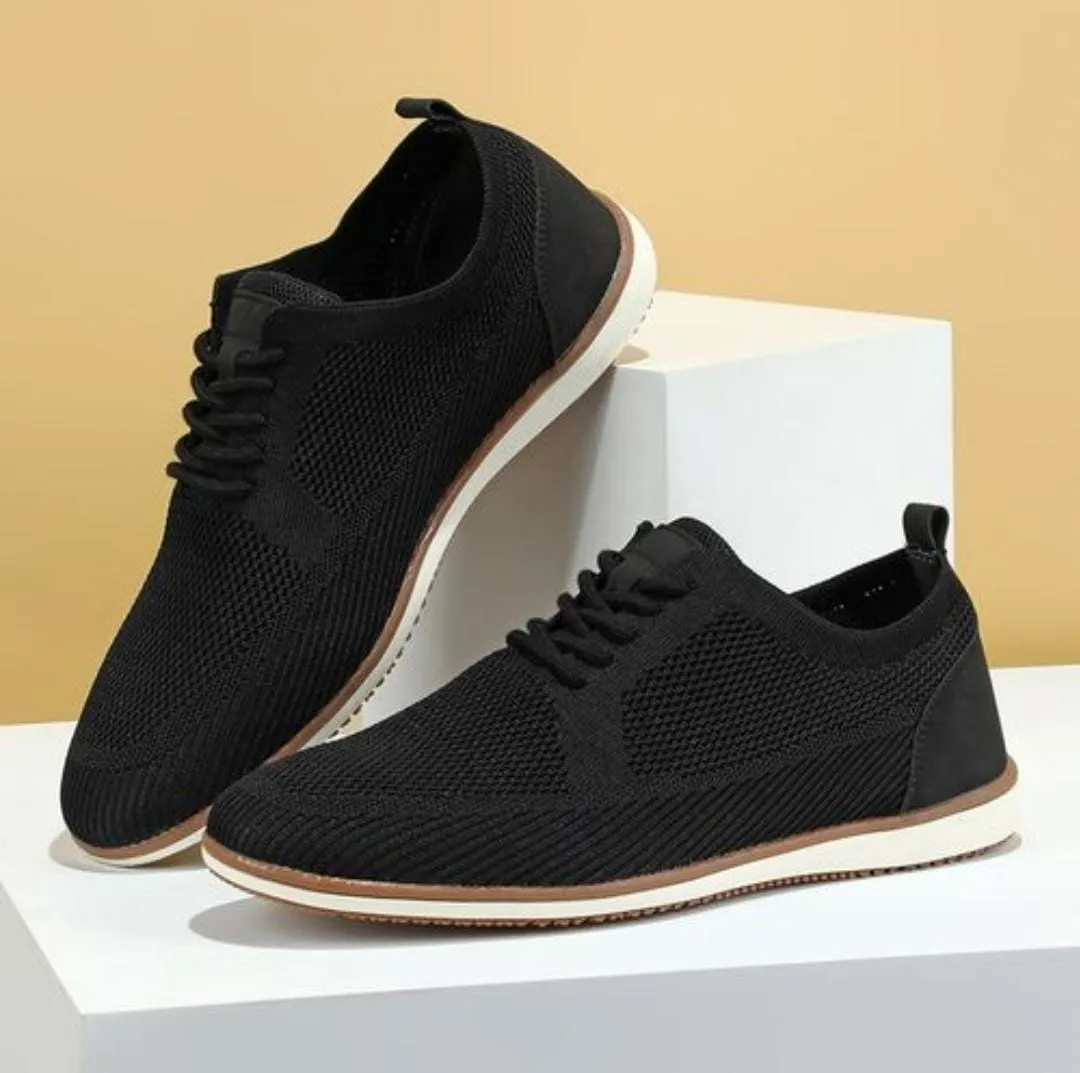 Men's Knitted Mesh Breathable Shoes CLR-05