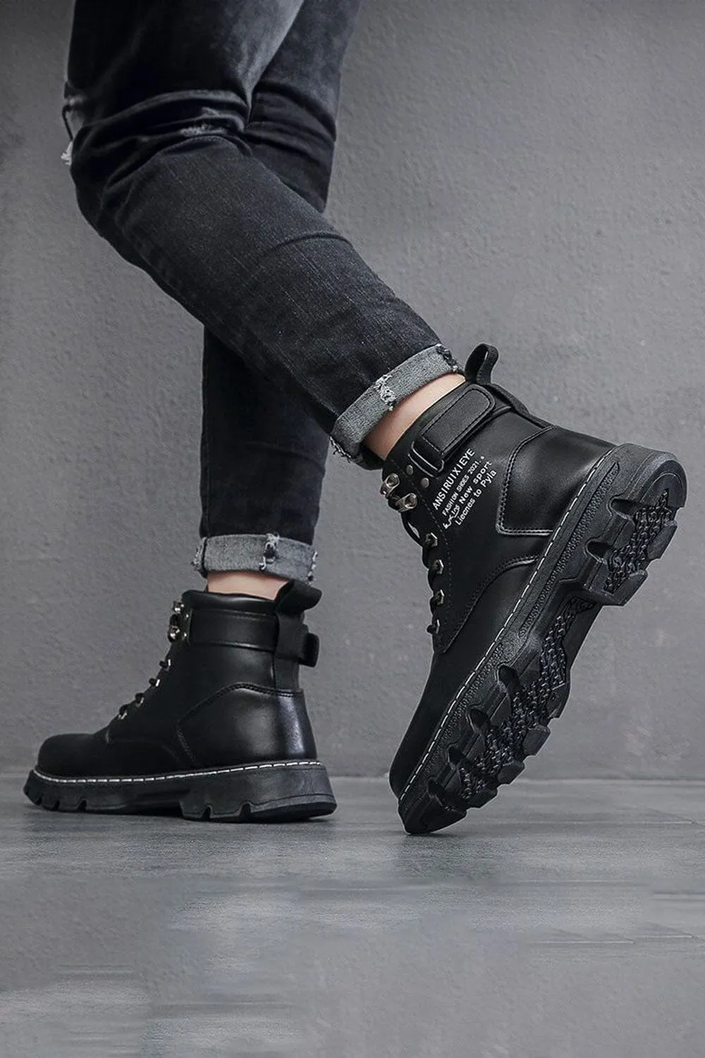 Men's Raleigh High-Top Boots