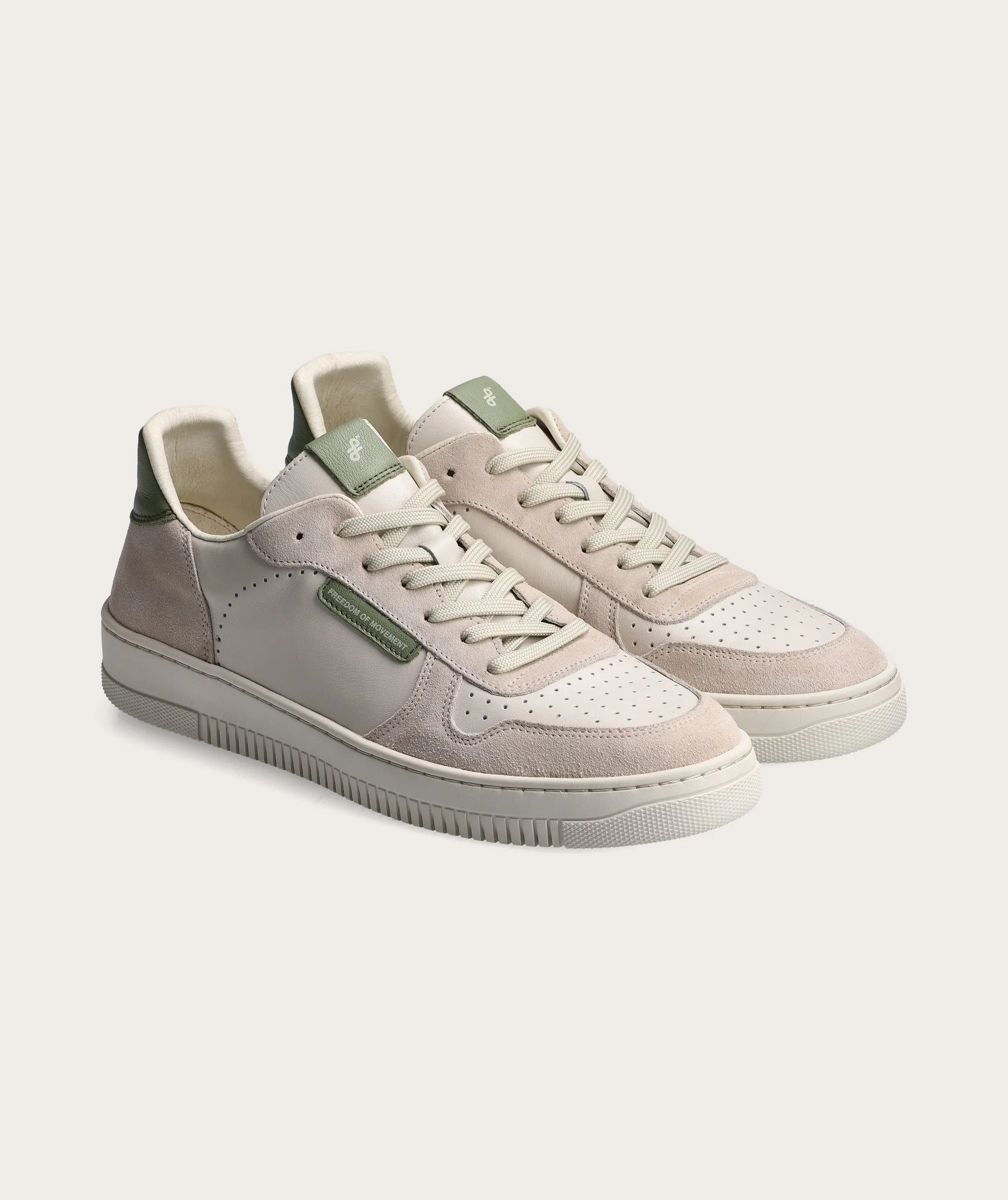 Mens Tekkie - Off-White/ Matcha