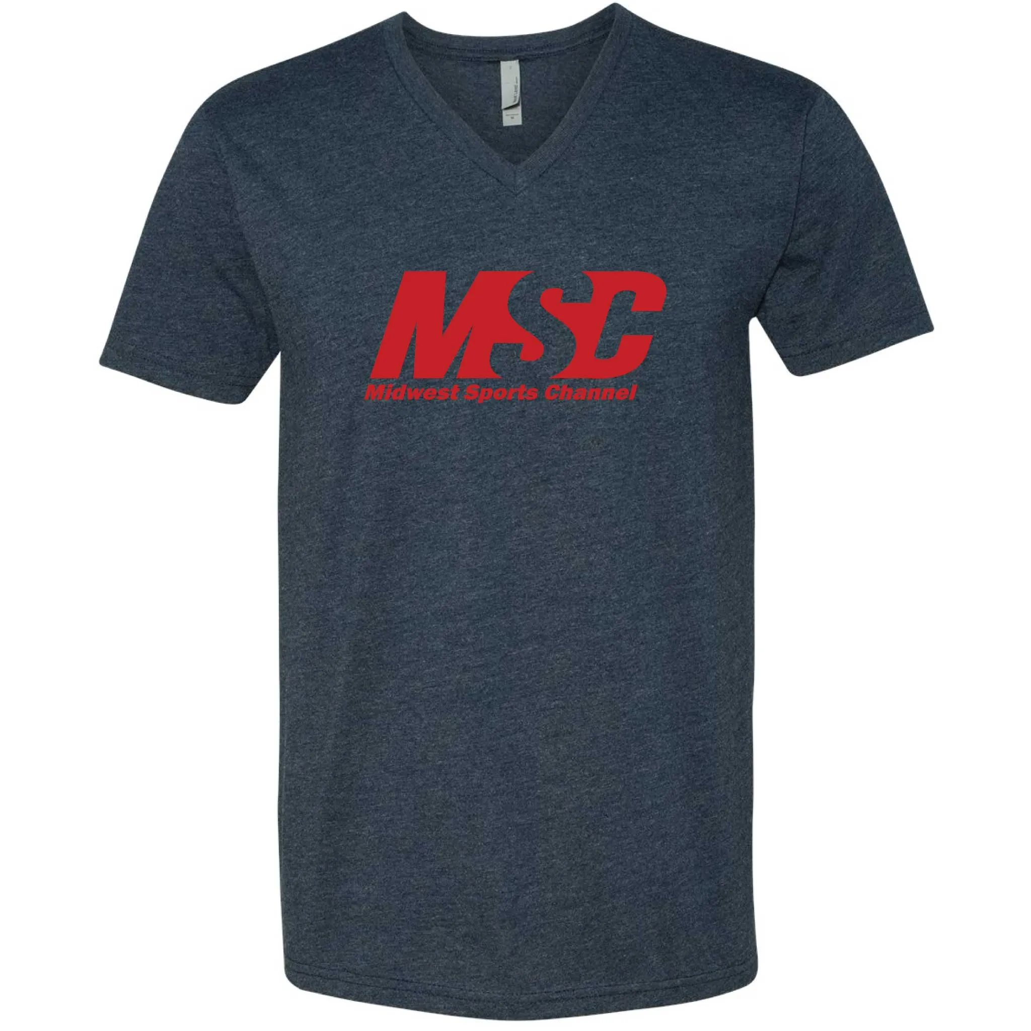 Midwest Sports Channel Minnesota V-Neck T-Shirt