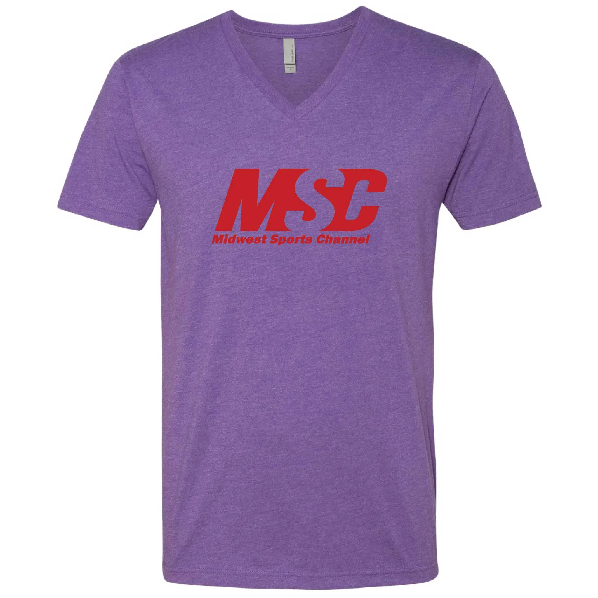 Midwest Sports Channel Minnesota V-Neck T-Shirt