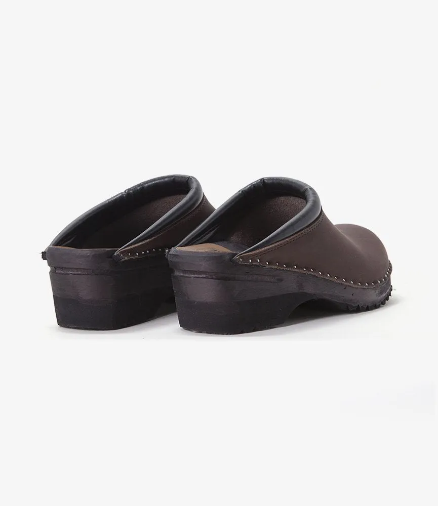 'Monet' Clog – Brown Nubuck