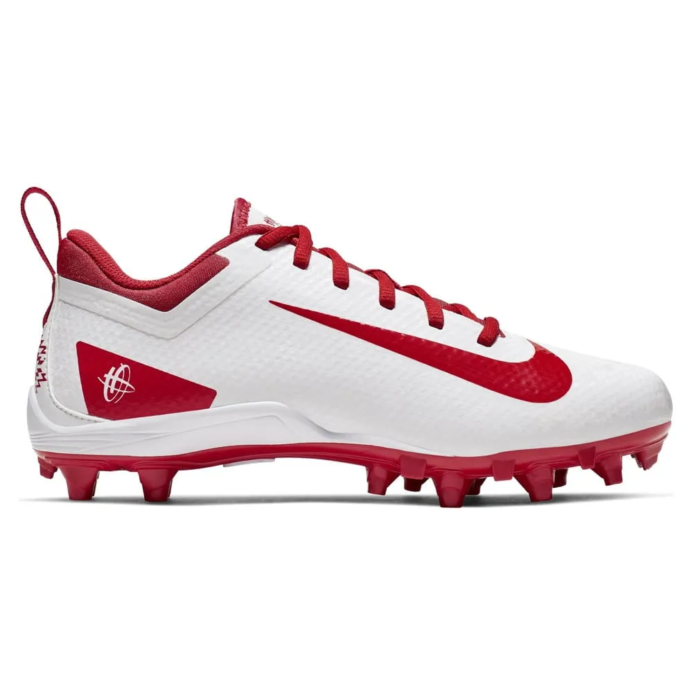 Nike Alpha Huarache 7 GS Youth White/Red Lacrosse Cleats