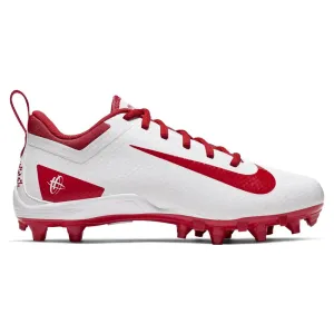 Nike Alpha Huarache 7 GS Youth White/Red Lacrosse Cleats