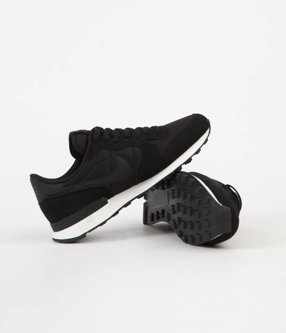 Nike Internationalist Special Edition Shoes - Black / Black - Sail