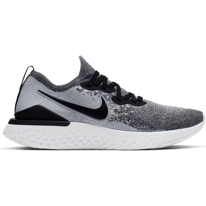 Nike Women's Epic React Flyknit 2 - White/Pure Platinum/Black