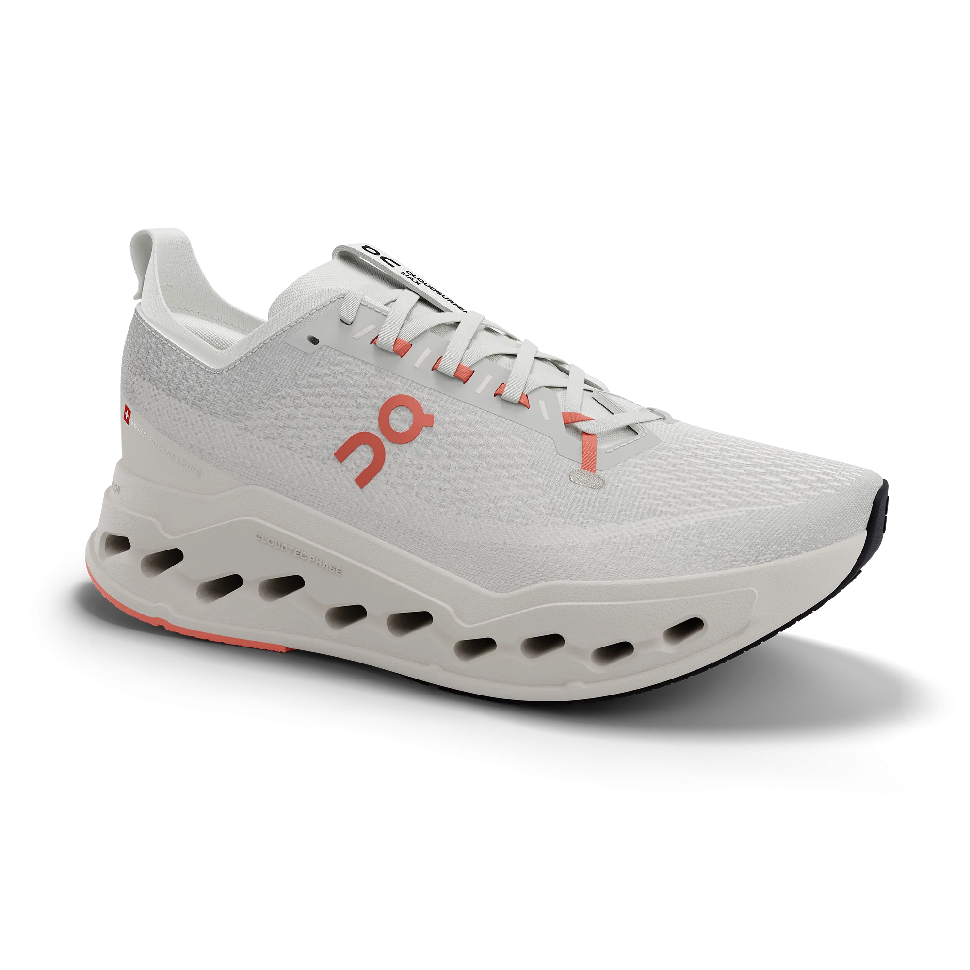 On Running | Cloudsurfer Max | Women's | Ivory/Salmon