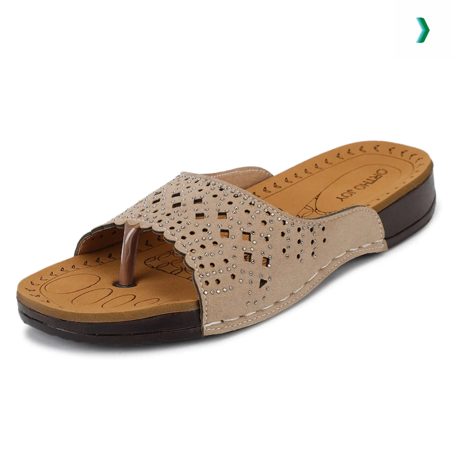 ORTHO JOY Regular Wear slippers For Women