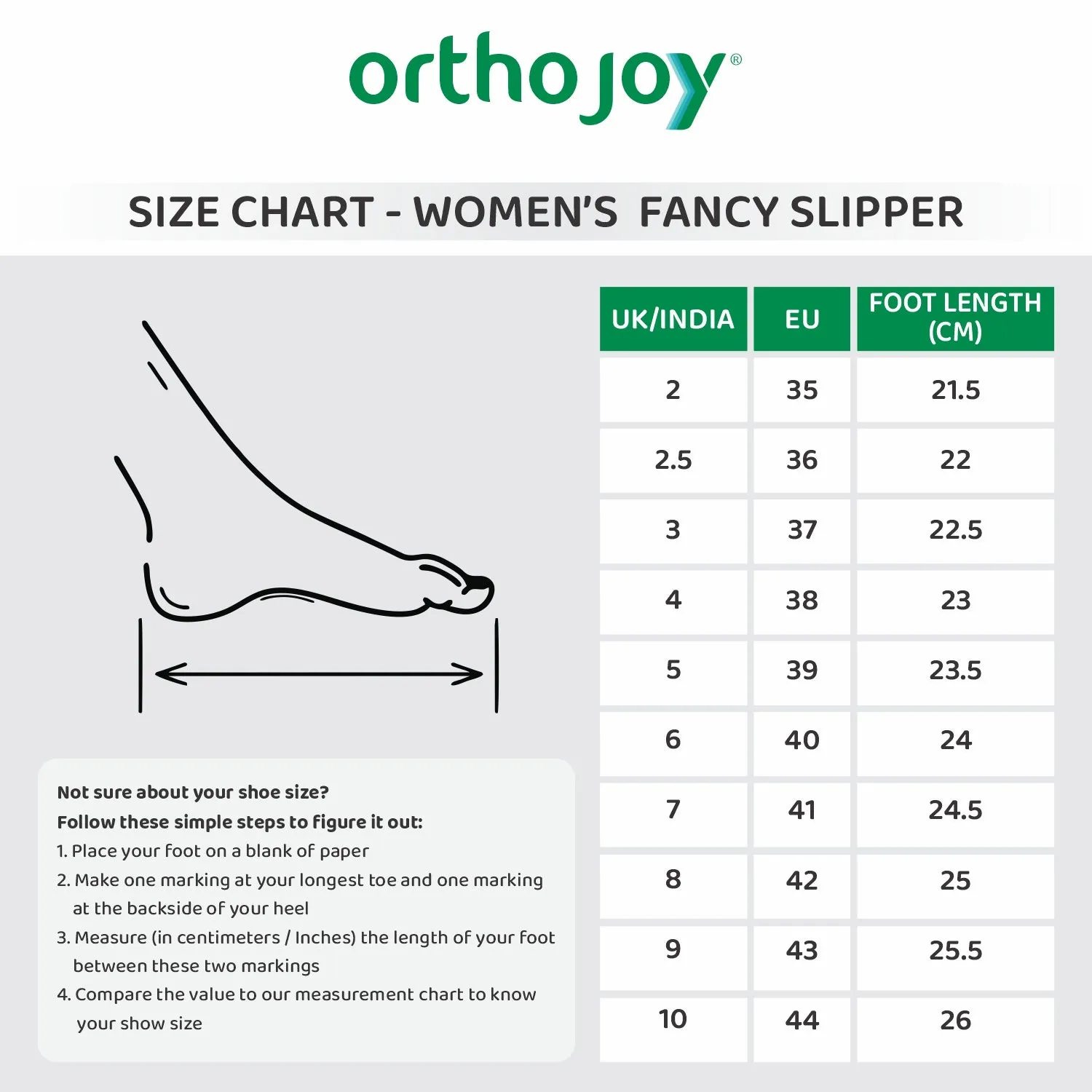 ORTHO JOY Regular Wear slippers For Women