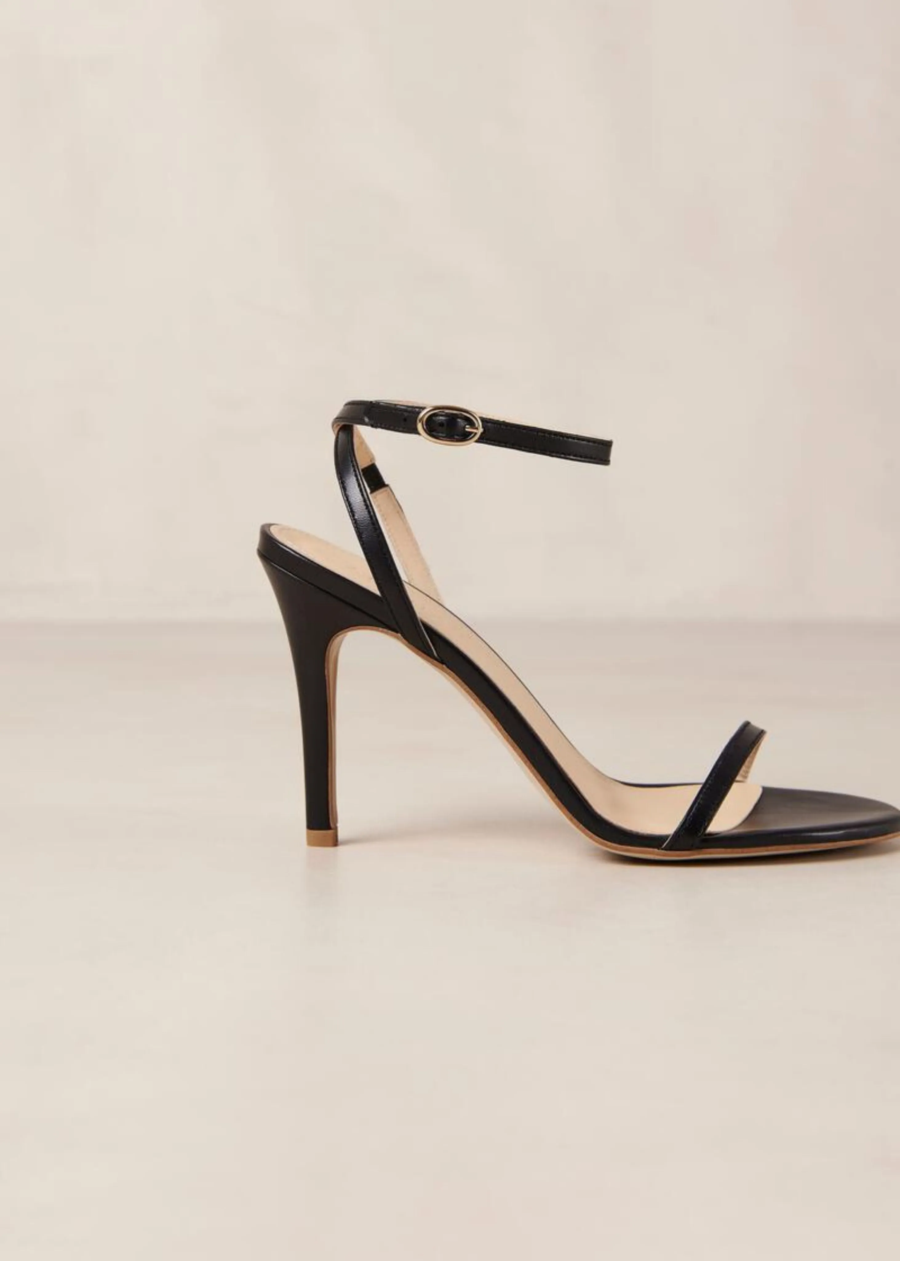 Otis leather sandals, black