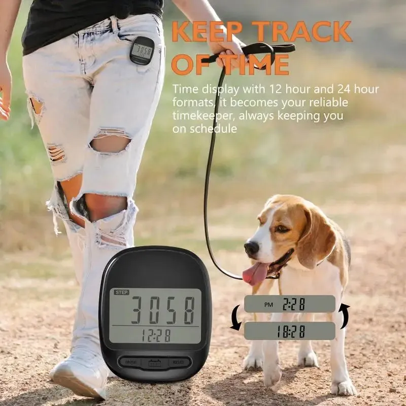 Pedometer For Walking Calorie Counter Simple Pedometer