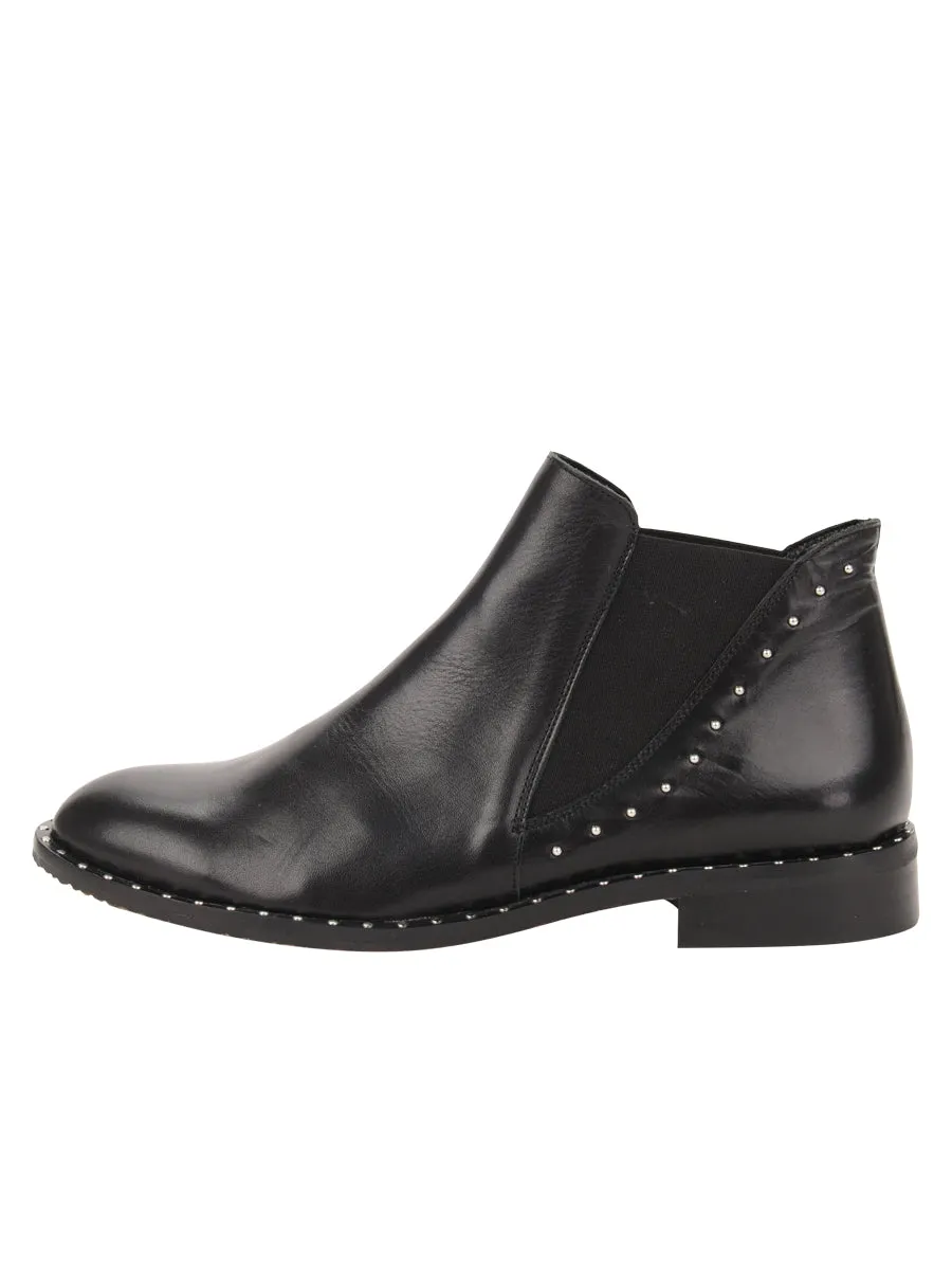 Portia Leather Bootie