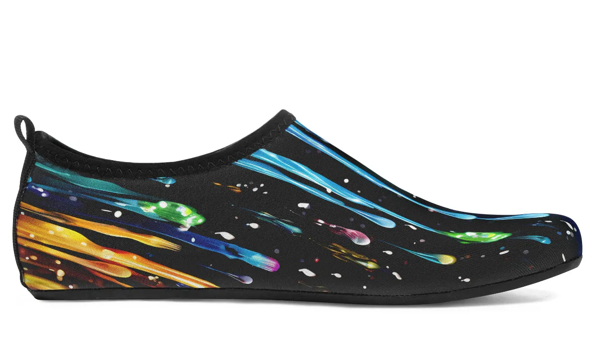 Rainbow Drips Water Shoes