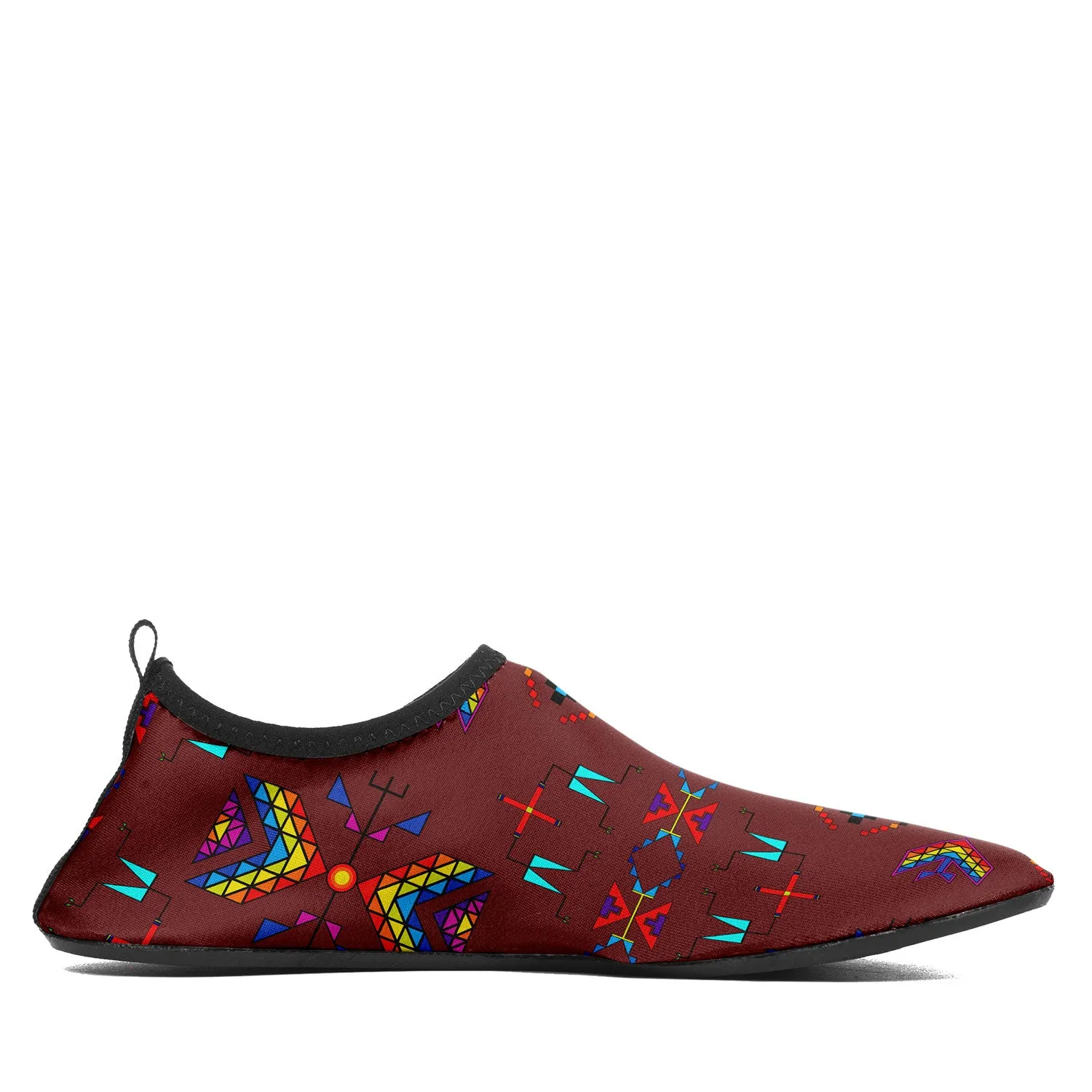 Rainy Chief Rainbow Earth Clay Kid's Sockamoccs Slip On Shoes