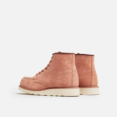 Red Wing Women's Classic Moc 3319 in Dusty Rose