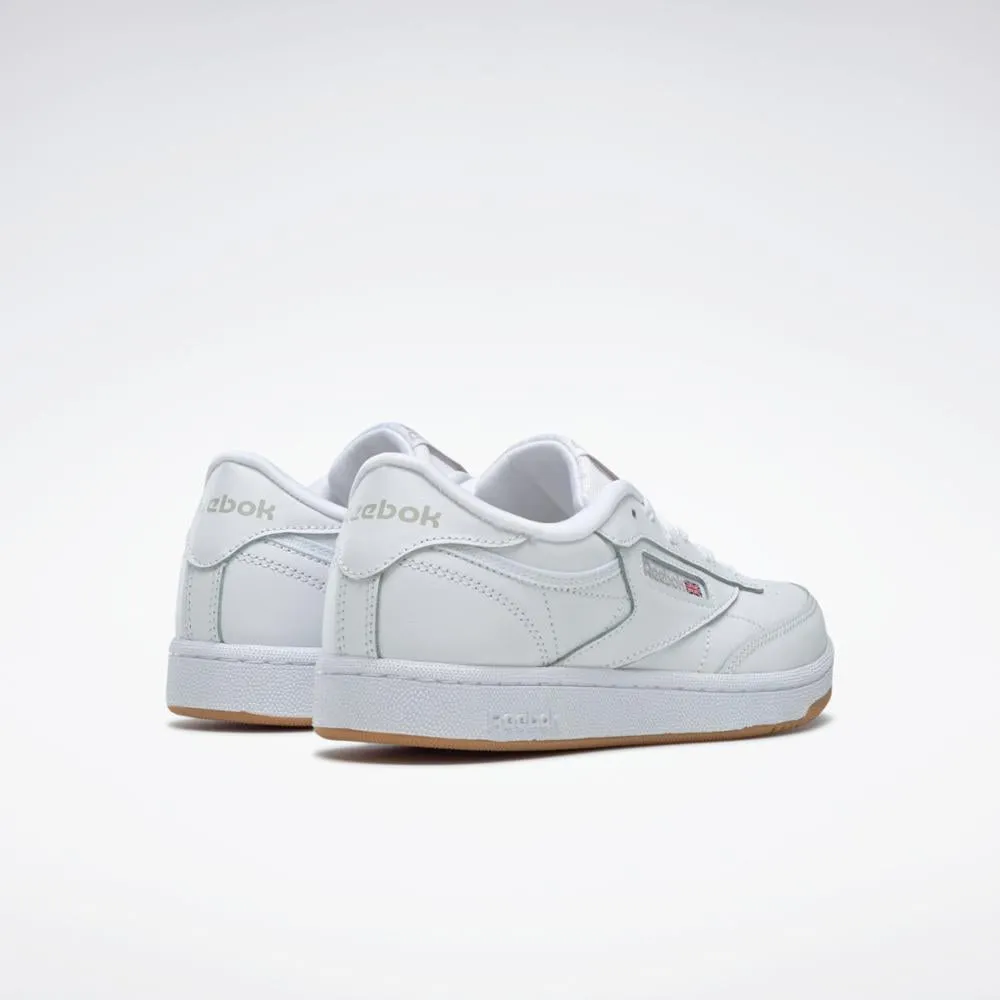 Reebok Footwear Kids CLUB C JUNIOR WHT/GUM-INT