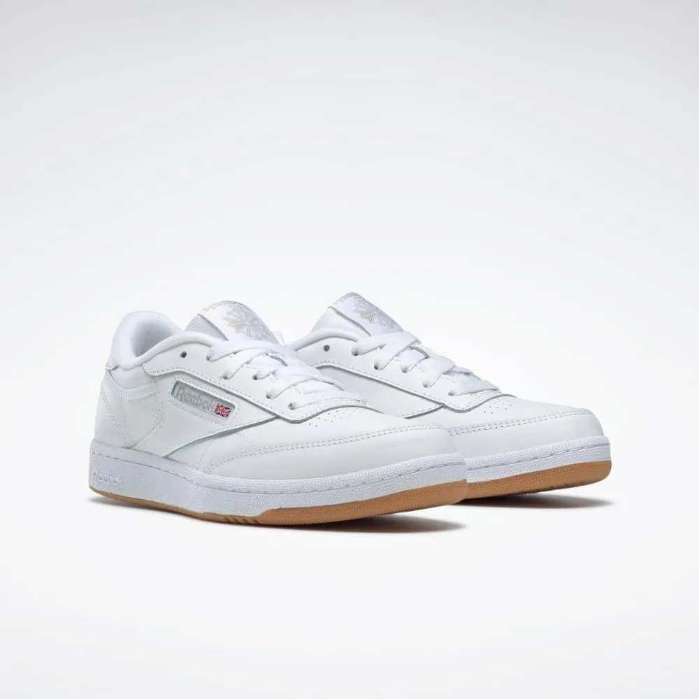 Reebok Footwear Kids CLUB C JUNIOR WHT/GUM-INT