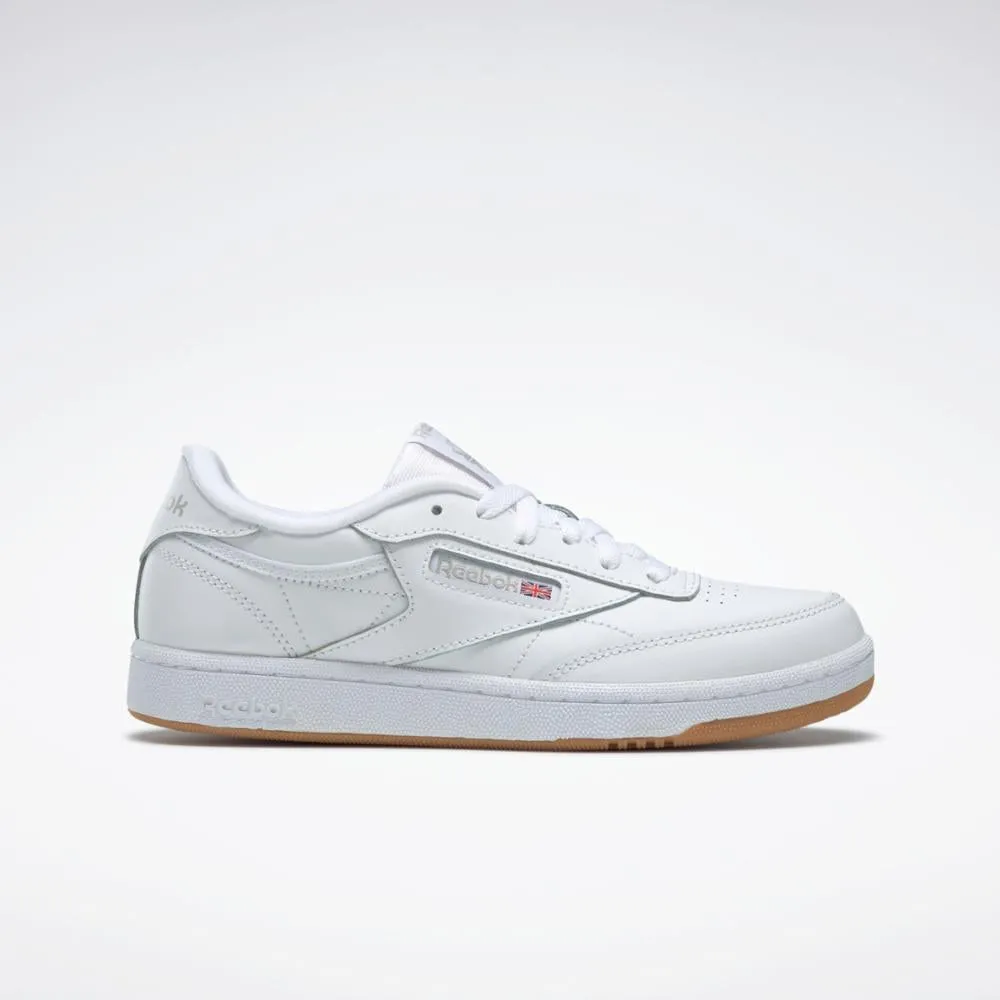 Reebok Footwear Kids CLUB C JUNIOR WHT/GUM-INT